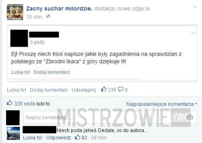 martusiek - #heheszki #facebook #zbrodniaikara #lektury #mistrzowieorg

:D