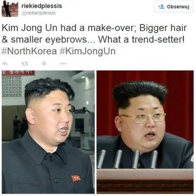 wisniowySz - Kim to jednak jest modniś, nowa fryzura i brwi nadają mu jeszcze bardzie...