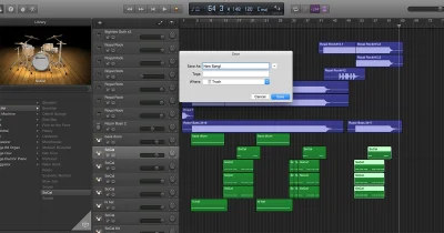 djzidane - Nowa wersja GarageBand od Apple. Eksportuje tworzone piosenki od razu i be...