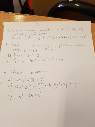 Sadar - rozwiaze ktos ? prosze xd bo sprawdzian pisze teraz
#matematyka