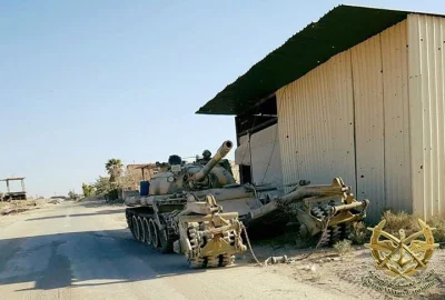 2.....r - Rządowy T55 z trałem przeciwminowym KMT-5. Wschodnia Ghouta. 

SPOILER

#sy...
