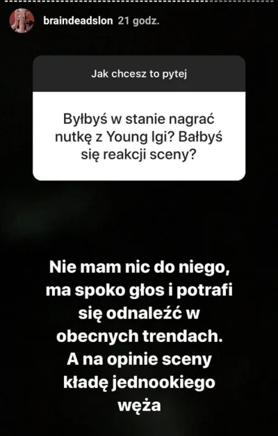 G.....a - #rap #youngigi #polskirap
Szanuję