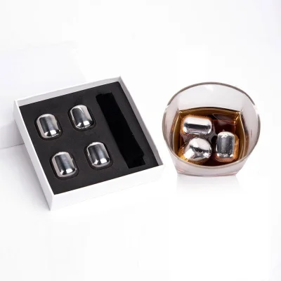 konto_zielonki - Cztery stalowe kostki do schładzania whisky / drinków za 2.99$ z kup...