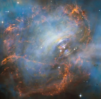 s.....w - Wirujące, 30 razy na sekundę, jądro (pulsar) Mgławicy Krab

Źródła: NASA, E...
