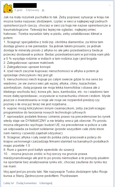 b.....9 - Wstaje sobie rano, wchodzę na fejsbuka, a tu to na mnie czeka, parskłem wie...