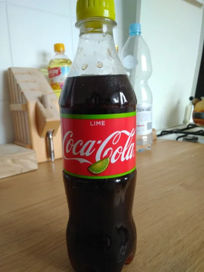 Hujlo - Pił już ktoś z was nową Coca-Colę o smaku limetki? Dobre? Lepsze od Cherry Co...