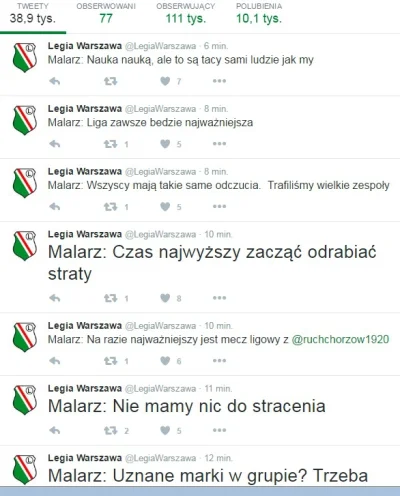 Manniieekk - Ale #legia mogłaby się postarać o lepszego człowieka od pijaru :D
#humo...