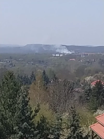 arkus98 - Coś się pali w okolicach Kobierzyna? 
#krakow