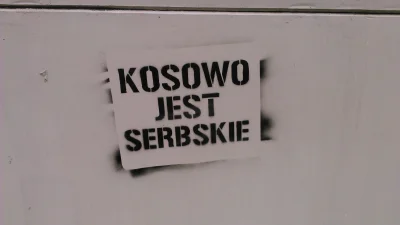 jevoudraisdu_vin - #politykazagraniczna #kosowo #balkany Znalezione na osiedlu. Przy ...