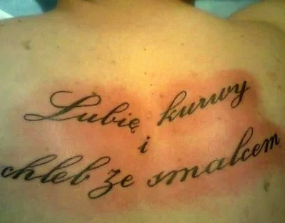 lubielizacosy - nawet fajnie wyszło
#pokaztatuaz #tatuaze