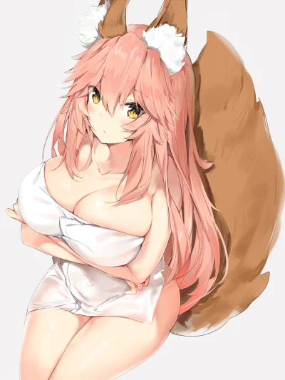 bakayarou - #randomanimeshit #fate #fategrandorder #tamamo #tamamonomae #oppai #kitsu...