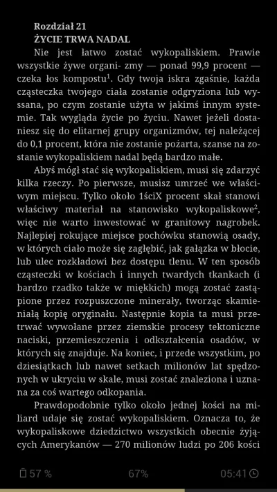 Dawidinho8 - @MisterMr właśnie sęk w tym, że tych kości zachowało się niesłychanie ma...