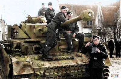 wojna - Panzer IV(J) 2.Dywizja Pancerna SS „Das Reich”, 12. Dywizja Pancerna SS „Hitl...