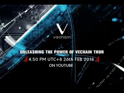 xz2580 - Jutro rebreand #vechain. Z #ven zmieni się na #vet Vechain Thor. Zaczęła się...