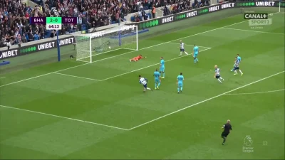 S.....T - Aaron Connolly x2, Brighton [3]:0 Tottenham
#mecz #golgif #premierleague #...