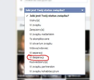 M.....a - Bardzo mi brakuje takiego statusu związku na FB... #firstworldproblems #goz...