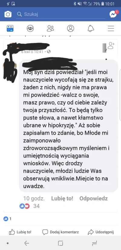 Triplesix - Tak bylo, nie zmyslam. Syn pewnie 5letni, ale bardzo swiadomy jak na swoj...