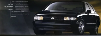 G.....y - Chevy Impala SS (1994-1996). Pod maską 5.7L V8 LT1. Moc i moment - wystarcz...