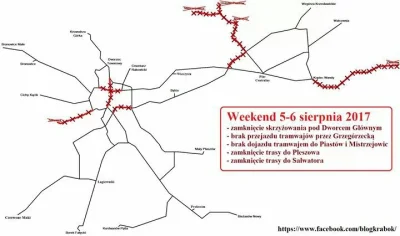 Cymerek - W ten weekend zamknięta będzie kolejna trasa tramwajowa: do Salwatora. Lini...