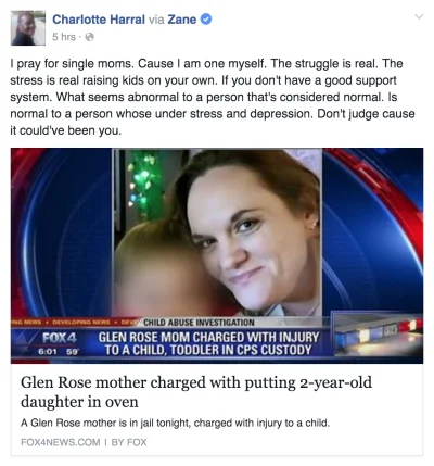 Corvo - Komentarz samotnej mamy do artykulu o kobiecie ktora wsadzila swoje dziecko d...