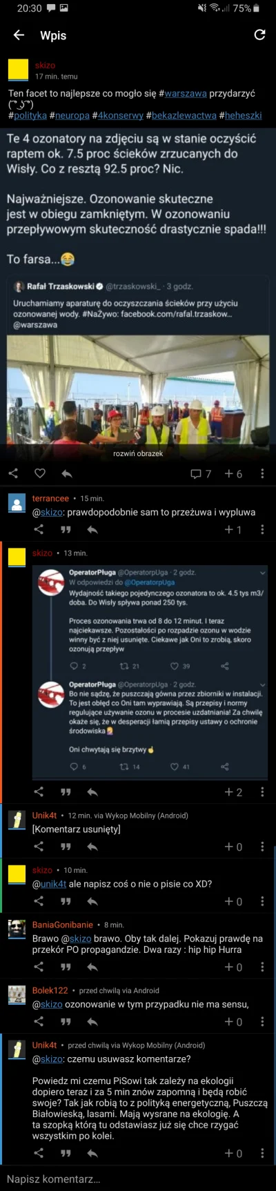 Unik4t - @gobi12: na wykop ciężko, po tym jak trolle typu skizo robią ogromne nadgodz...