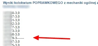 ZajebbcieTrudnyNick - @Alyn: U mnie na roku, zamazane to nr indeksów