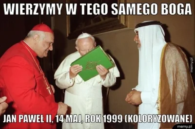 StaryWilk - >Podkreślił w nim, że „nie ma jedności między chrześcijaństwem a judaizme...