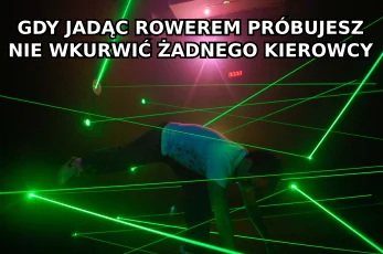 mocniak - Mniej więcej tak widzę rowerzystów w oczach wypokpów AD 2018:
- gdy jadą j...