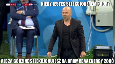 panbartosz - Sampaoli niby trener Argentyny a #!$%@?ł się tak jakby szczytem jego amb...