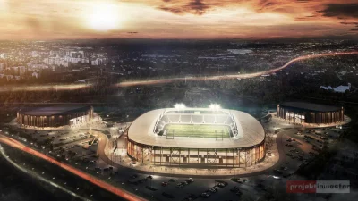Projekt_Inwestor - Zagłębie Sosnowiec z nowym stadionem piłkarskim i zimowym. Do tego...