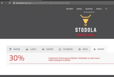 rubikoon - Mircy #poznan prosze jest official info :) STODOLA -30% na hasło #gotujzwy...