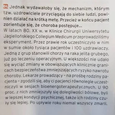 nobrainer - z Gazety lekarskiej (06/2019) o polskich badaniach bioenergoterapeutów.
...