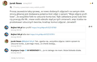 M.....5 - Jeden z użytkowników Naszej Klasy zauważył, że na portalu nk.pl tworzone są...