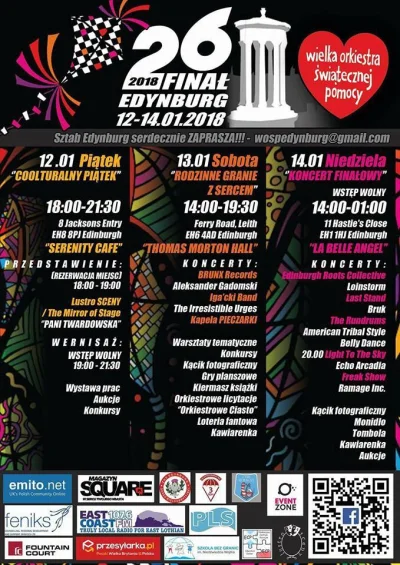 inko - WOŚP w Edynburgu - 
#szkocja #edynburg #uk