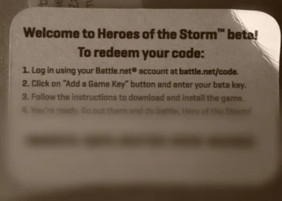 sgi2004 - Został mi jeden klucz do Heroes of the storm z IEM. Plusujemy a jutro wylos...