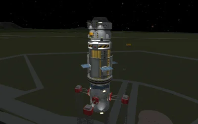 d.....e - #kerbalspaceprogram #ksp #heweliusz
Heweliusz gotowy. Czas dobrać napęd i ...