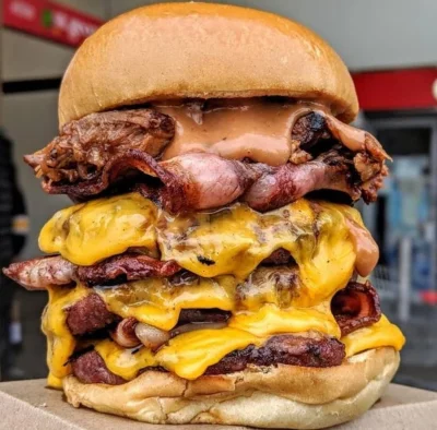 patrykw17 - #codziennyburger #jedzenie #foodporn
Dostawa kalorii na dziś ( ͡° ͜ʖ ͡°)...