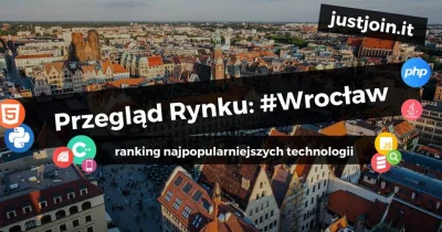 JustJoinIT - @JustJoinIT: Hello #Wrocław! Developerzy w tym rejonie maja się całkiem ...