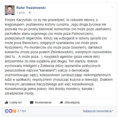 pk347 - Trzaskowski "Mowi jak jest"... BTW. Szkoda, ze tacy ludzie nie stoja na czele...