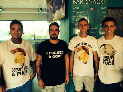 goferek - Świetna seria t-shirtów

#modameska #goatboners