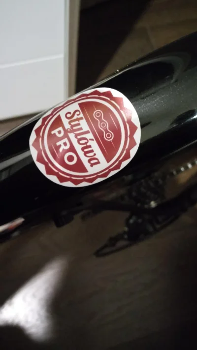 masash - W końcu mogę walnąć sobie na #rower "bumper sticker"
#szosa #stylowapro #de...