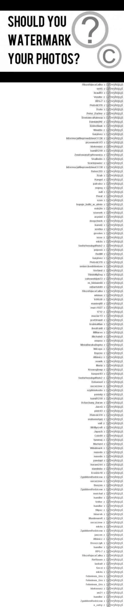 P.....o - 875 - 1 = 874

#tysiacwatermarkow