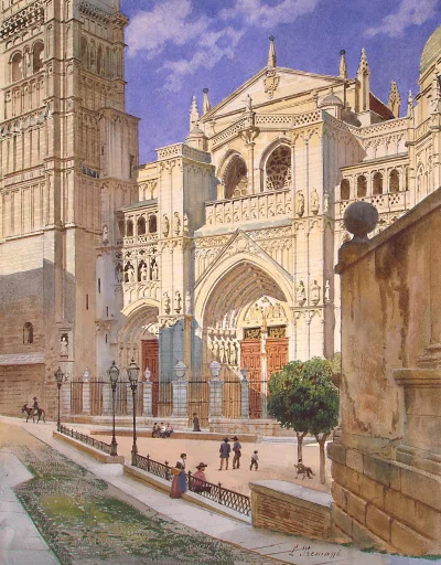myrmekochoria - Luigi Premazzi, Katedra w Toledo

Muzeum: http://www.hermitagemuseu...