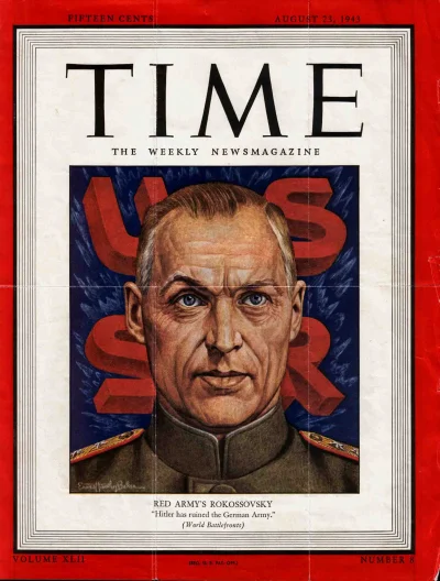 nexiplexi - Okładki Time'a
Konstanty Rokossowski 1943
#ciekawostki #ciekawostkihist...