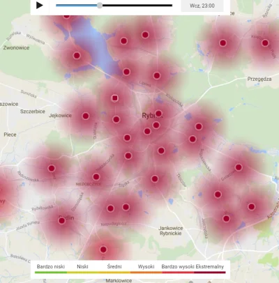 2403 - @krol_europy: Rybnik wieczorem...