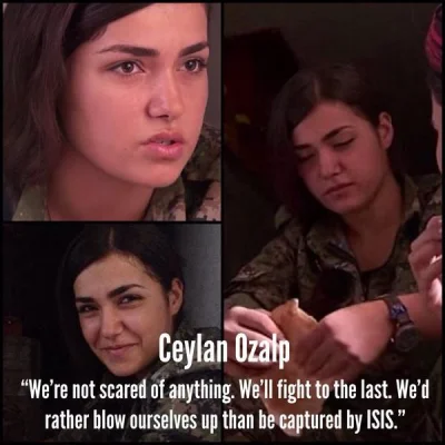 Amadeo - Jej prawdziwie imię to Rezana i jest z Kobane