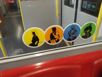 JanuszBinarny - Politycznie poprawne znaki informacyjne w metrze w Wiedniu

#neuropa ...