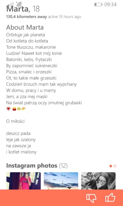 n.....s - jaka poetka ( ͡° ͜ʖ ͡°)
#tinder