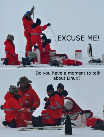 dzaku - Dzisiaj jeszcze nie było 

#linux #gnulinux #bojowkalinux #ExcusemeDoyouhav...