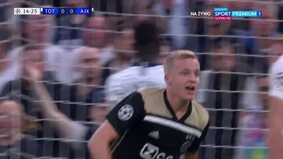 Minieri - Van de Beek, Tottenham - Ajax 0:1
#golgif #mecz #ligamistrzow